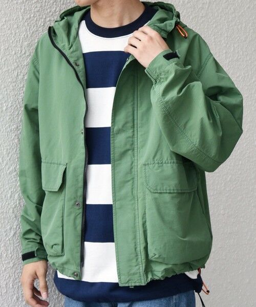 SHIPS / シップス その他アウター | SHIPS any:〈洗濯機可能〉コットン/ナイロン フェードカラー スピンドル マウンテンパーカー◇ | 詳細10