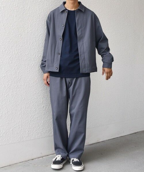 SHIPS / シップス ブルゾン | SHIPS any: SORONA(R) ライト ツイル ストレッチ スピンドル ブルゾン(セットアップ対応)◇ | 詳細1