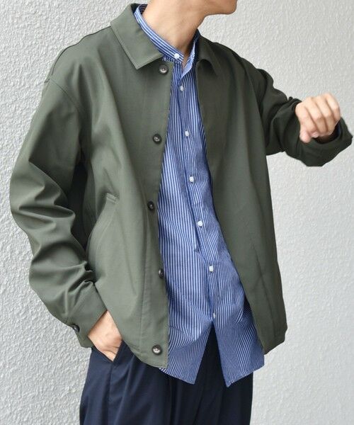 SHIPS / シップス ブルゾン | SHIPS any: SORONA(R) ライト ツイル ストレッチ スピンドル ブルゾン(セットアップ対応)◇ | 詳細30