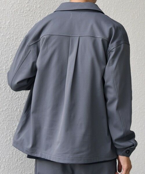 SHIPS / シップス ブルゾン | SHIPS any: SORONA(R) ライト ツイル ストレッチ スピンドル ブルゾン(セットアップ対応)◇ | 詳細25