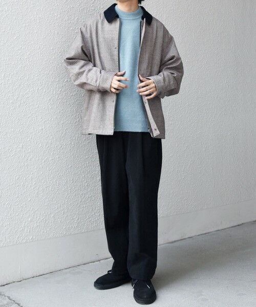 SHIPS / シップス ブルゾン | 【SHIPS any別注】Bollington: ウールサキソニー チェック ショート ハンティングジャケット◇ | 詳細1