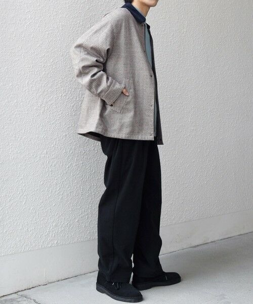 SHIPS / シップス ブルゾン | 【SHIPS any別注】Bollington: ウールサキソニー チェック ショート ハンティングジャケット◇ | 詳細3