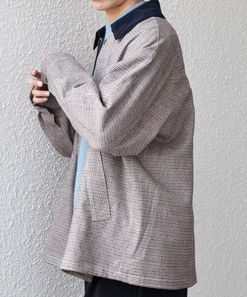 SHIPS / シップス ブルゾン | 【SHIPS any別注】Bollington: ウールサキソニー チェック ショート ハンティングジャケット◇ | 詳細5