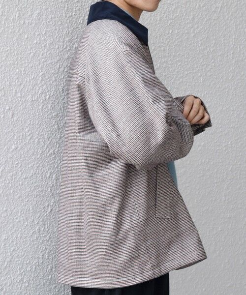 SHIPS / シップス ブルゾン | 【SHIPS any別注】Bollington: ウールサキソニー チェック ショート ハンティングジャケット◇ | 詳細7