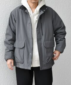 SHIPS / シップス ダウンジャケット・ベスト | SHIPS any:〈撥水/防風等〉多機能 中綿 2トーン スタンド ブルゾン 25AW◇