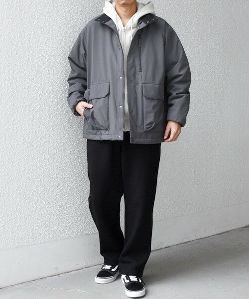 SHIPS / シップス ダウンジャケット・ベスト | SHIPS any:〈撥水/防風等〉多機能 中綿 2トーン スタンド ブルゾン 25AW◇ | 詳細1