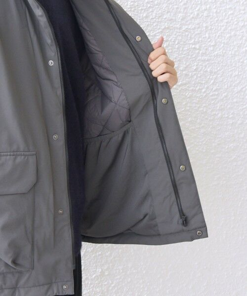 SHIPS / シップス ダウンジャケット・ベスト | SHIPS any:〈撥水/防風等〉多機能 中綿 2トーン スタンド ブルゾン 25AW◇ | 詳細6