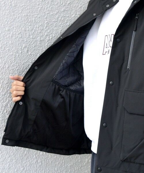 SHIPS / シップス ダウンジャケット・ベスト | SHIPS any:〈撥水/防風等〉多機能 中綿 2トーン スタンド ブルゾン 25AW◇ | 詳細14