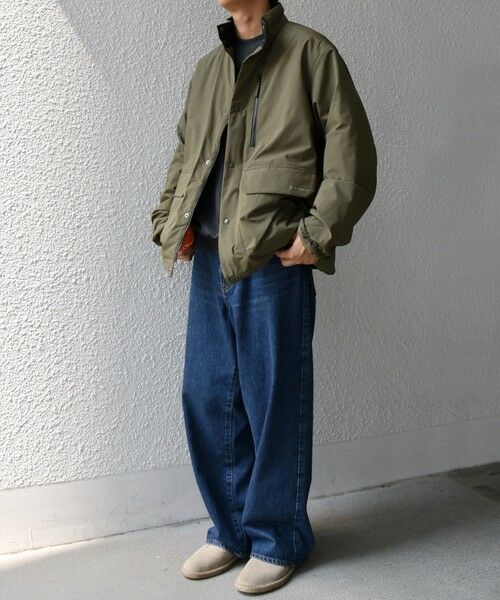 SHIPS / シップス ダウンジャケット・ベスト | SHIPS any:〈撥水/防風等〉多機能 中綿 2トーン スタンド ブルゾン 25AW◇ | 詳細18