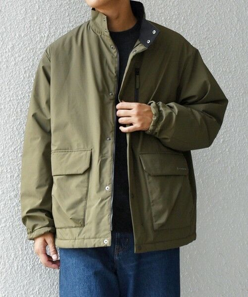 SHIPS / シップス ダウンジャケット・ベスト | SHIPS any:〈撥水/防風等〉多機能 中綿 2トーン スタンド ブルゾン 25AW◇ | 詳細19