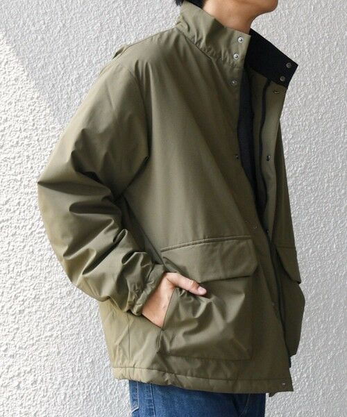 SHIPS / シップス ダウンジャケット・ベスト | SHIPS any:〈撥水/防風等〉多機能 中綿 2トーン スタンド ブルゾン 25AW◇ | 詳細21