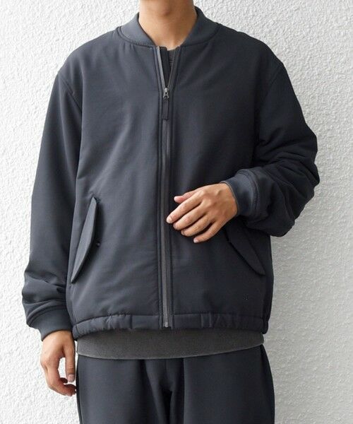 SHIPS / シップス ブルゾン | SHIPS any:〈洗濯機可能〉ストレッチ 裏起毛 ウォーム アーバン ブルゾン (セットアップ対応)◇ | 詳細3