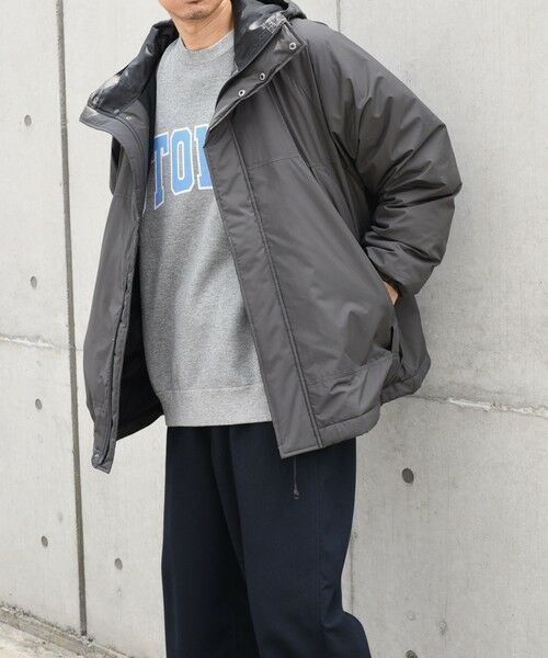 SHIPS / シップス ダウンジャケット・ベスト | 【SHIPS any別注】HINSON: OCTA(R) 中綿 フード ブルゾン◇ | 詳細4