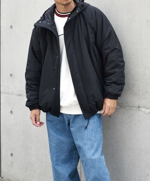 SHIPS / シップス ダウンジャケット・ベスト | 【SHIPS any別注】HINSON: OCTA(R) 中綿 フード ブルゾン◇ | 詳細13