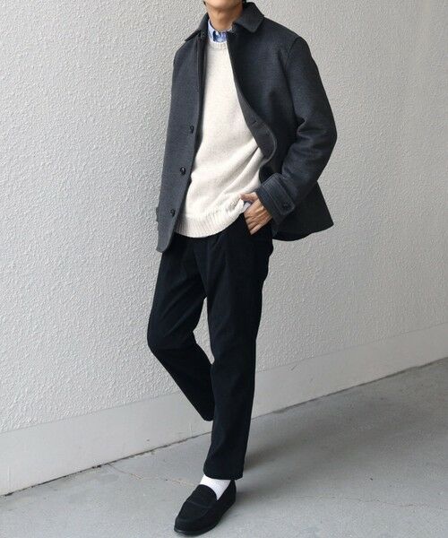 SHIPS / シップス ピーコート | SHIPS any: ウォーム メルトン シングル Pコート◆ | 詳細1