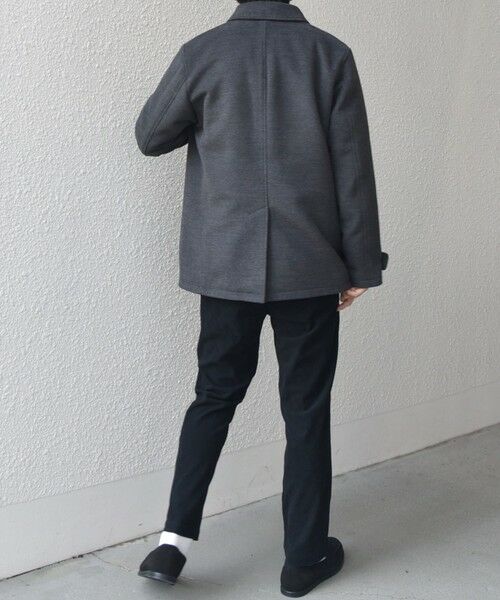 SHIPS / シップス ピーコート | SHIPS any: ウォーム メルトン シングル Pコート◆ | 詳細2