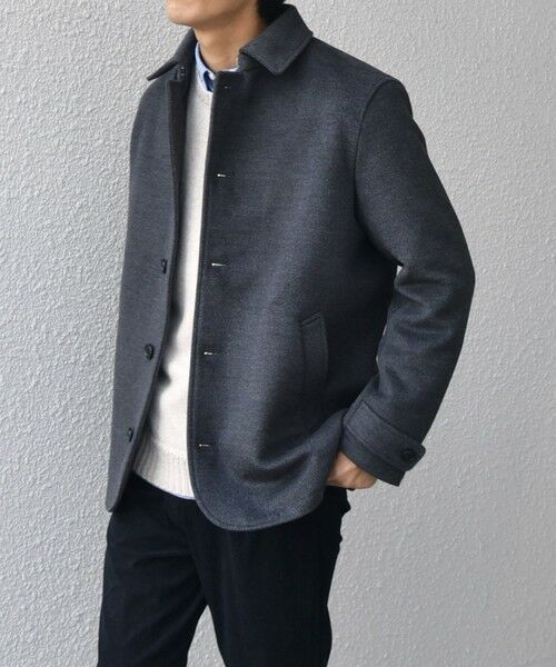 SHIPS / シップス ピーコート | SHIPS any: ウォーム メルトン シングル Pコート◆ | 詳細4