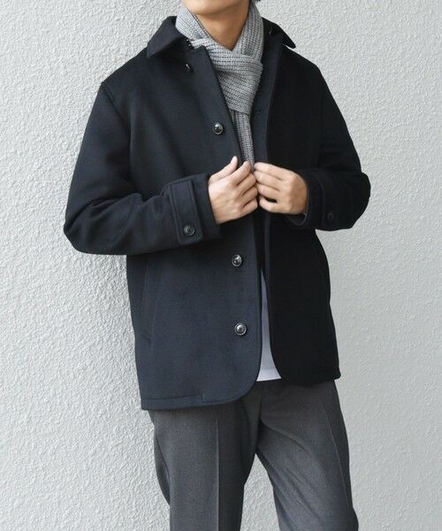SHIPS / シップス ピーコート | SHIPS any: ウォーム メルトン シングル Pコート◆ | 詳細20
