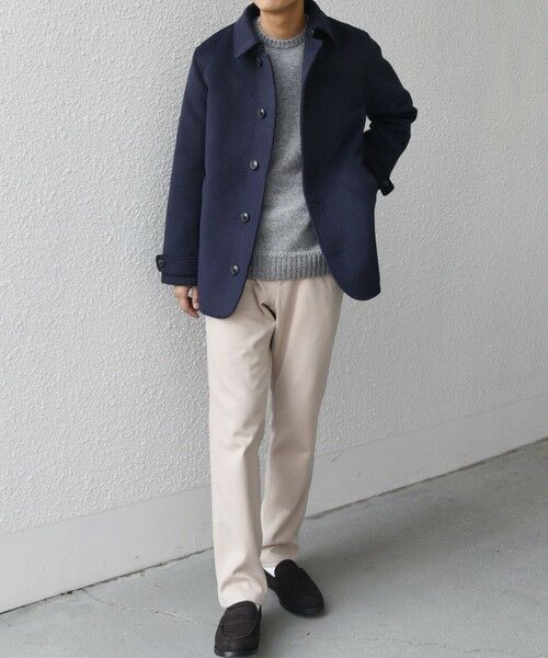 SHIPS / シップス ピーコート | SHIPS any: ウォーム メルトン シングル Pコート◆ | 詳細25