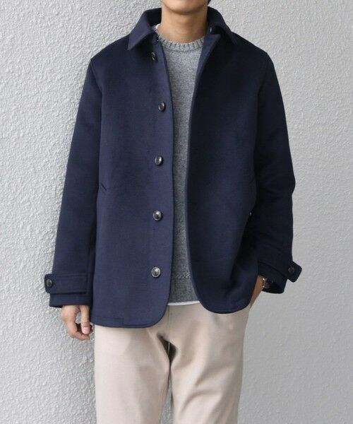 SHIPS / シップス ピーコート | SHIPS any: ウォーム メルトン シングル Pコート◆ | 詳細27