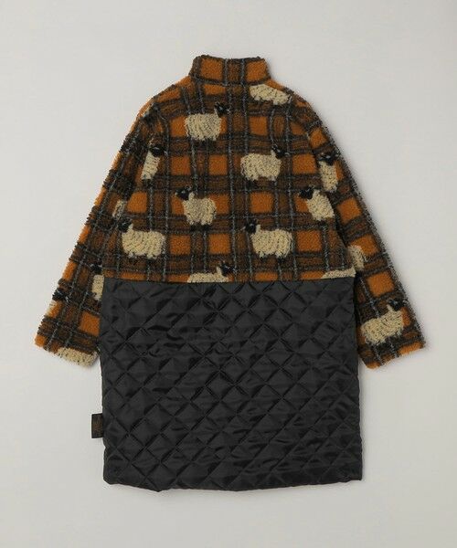 SHIPS / シップス その他アウター | FARFIELD ORIGINAL: フリース コンビ キルティングコート | 詳細2