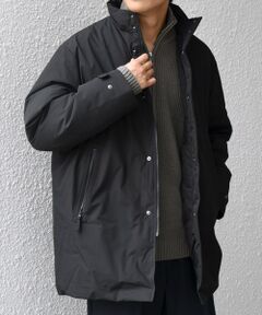 SHIPS / シップス ダウンジャケット・ベスト | 【WEB限定】SHIPS any:〈撥水/防風等〉多機能 スタンドカラー ダウン ミドル コート 25AW◇