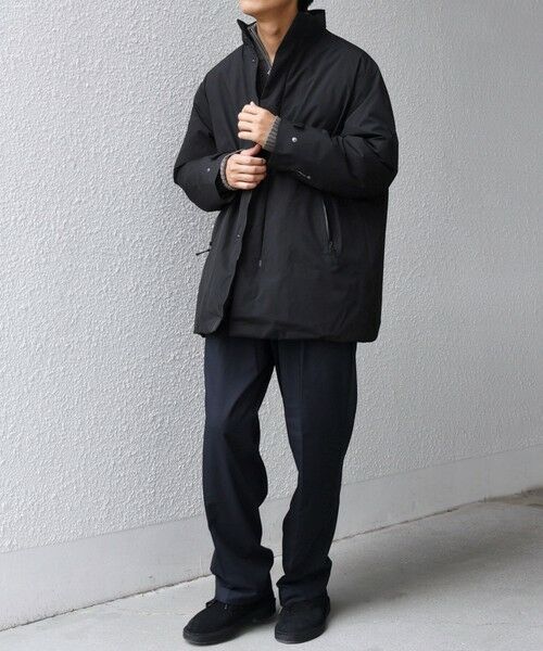 SHIPS / シップス ダウンジャケット・ベスト | 【WEB限定】SHIPS any:〈撥水/防風等〉多機能 スタンドカラー ダウン ミドル コート 25AW◇ | 詳細2