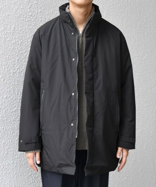 SHIPS / シップス ダウンジャケット・ベスト | 【WEB限定】SHIPS any:〈撥水/防風等〉多機能 スタンドカラー ダウン ミドル コート 25AW◇ | 詳細3