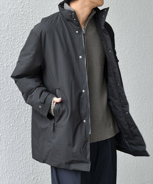 SHIPS / シップス ダウンジャケット・ベスト | 【WEB限定】SHIPS any:〈撥水/防風等〉多機能 スタンドカラー ダウン ミドル コート 25AW◇ | 詳細5
