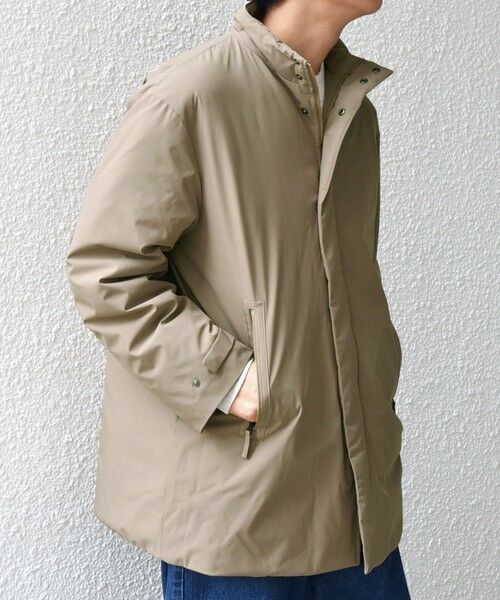 SHIPS / シップス ダウンジャケット・ベスト | 【WEB限定】SHIPS any:〈撥水/防風等〉多機能 スタンドカラー ダウン ミドル コート 25AW◇ | 詳細12