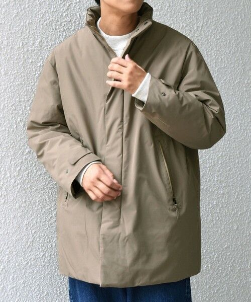 SHIPS / シップス ダウンジャケット・ベスト | 【WEB限定】SHIPS any:〈撥水/防風等〉多機能 スタンドカラー ダウン ミドル コート 25AW◇ | 詳細10