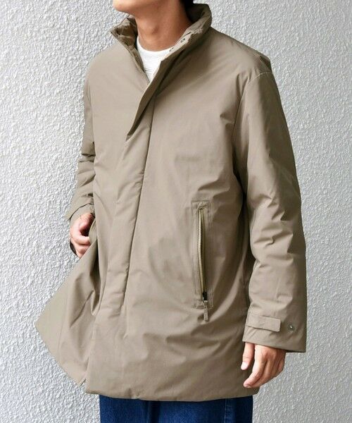 SHIPS / シップス ダウンジャケット・ベスト | 【WEB限定】SHIPS any:〈撥水/防風等〉多機能 スタンドカラー ダウン ミドル コート 25AW◇ | 詳細11