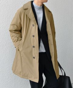 SHIPS / シップス その他アウター | SHIPS any:〈撥水/防風等〉多機能 ダウン クラシカル ミドル カーコート◇