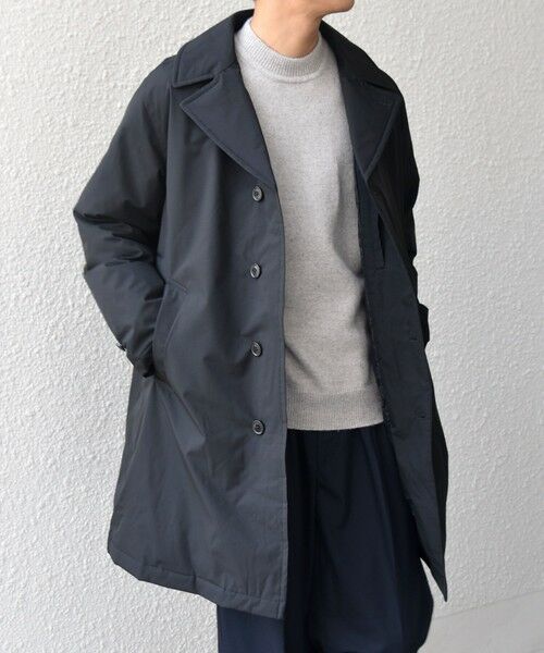 SHIPS / シップス その他アウター | SHIPS any:〈撥水/防風等〉多機能 ダウン クラシカル ミドル カーコート◇ | 詳細5