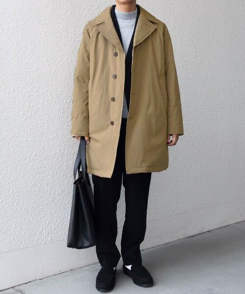 SHIPS / シップス その他アウター | SHIPS any:〈撥水/防風等〉多機能 ダウン クラシカル ミドル カーコート◇ | 詳細8