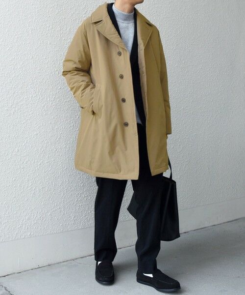 SHIPS / シップス その他アウター | SHIPS any:〈撥水/防風等〉多機能 ダウン クラシカル ミドル カーコート◇ | 詳細9