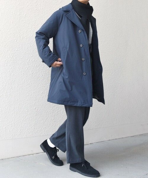 SHIPS / シップス その他アウター | SHIPS any:〈撥水/防風等〉多機能 ダウン クラシカル ミドル カーコート◇ | 詳細26