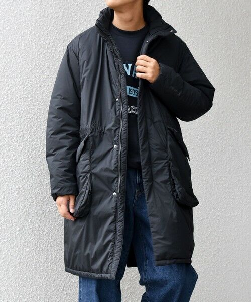 SHIPS / シップス その他アウター | SHIPS any:〈軽量/撥水〉PERTEX(R) × PRIMALOFT(R) ミリタリー スタンド コート◇ | 詳細3