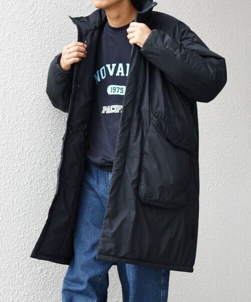 SHIPS / シップス その他アウター | SHIPS any:〈軽量/撥水〉PERTEX(R) × PRIMALOFT(R) ミリタリー スタンド コート◇ | 詳細4