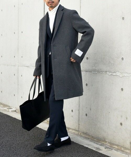 SHIPS / シップス ダッフルコート | SHIPS any: FUTURE MELTON チェスター コート 23AW◇ | 詳細2