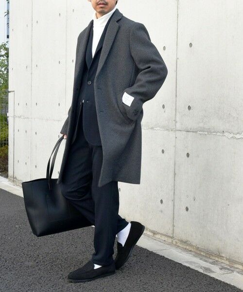 SHIPS / シップス ダッフルコート | SHIPS any: FUTURE MELTON チェスター コート 23AW◇ | 詳細3