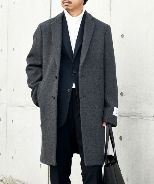 SHIPS / シップス ダッフルコート | SHIPS any: FUTURE MELTON チェスター コート 23AW◇ | 詳細4