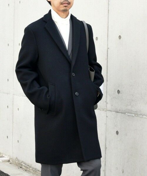 SHIPS / シップス ダッフルコート | SHIPS any: FUTURE MELTON チェスター コート 23AW◇ | 詳細12