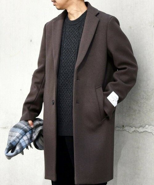 SHIPS / シップス ダッフルコート | SHIPS any: FUTURE MELTON チェスター コート 23AW◇ | 詳細18