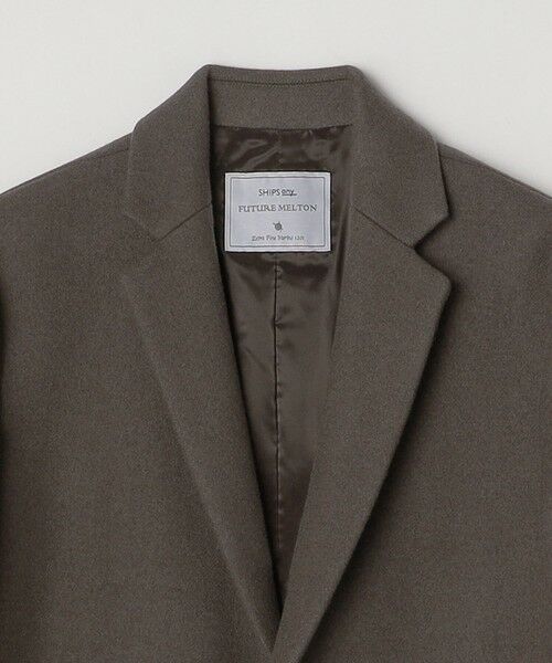 SHIPS / シップス ダッフルコート | SHIPS any: FUTURE MELTON チェスター コート 23AW◇ | 詳細20