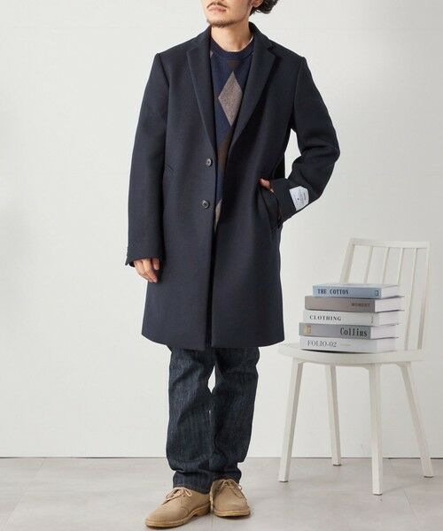 SHIPS / シップス ダッフルコート | SHIPS any: FUTURE MELTON チェスター コート 23AW◇ | 詳細30
