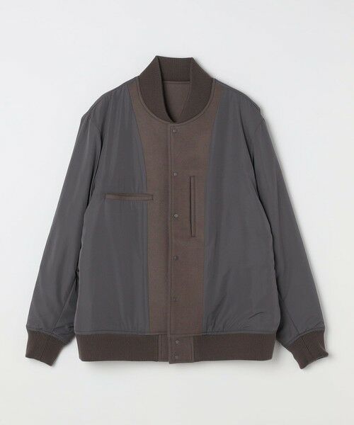 SHIPS / シップス その他アウター | SHIPS any: PURE WOOL MELTON スタジアム ブルゾン (スタジャン)◇ | 詳細14