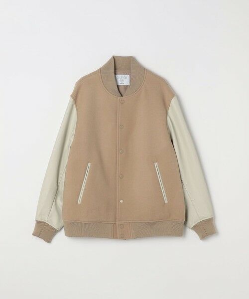 SHIPS / シップス その他アウター | SHIPS any: PURE WOOL MELTON スタジアム ブルゾン (スタジャン)◇ | 詳細29