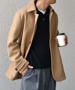SHIPS / シップス ピーコート | SHIPS any: PURE WOOL MELTON シングル Pコート 25AW◆