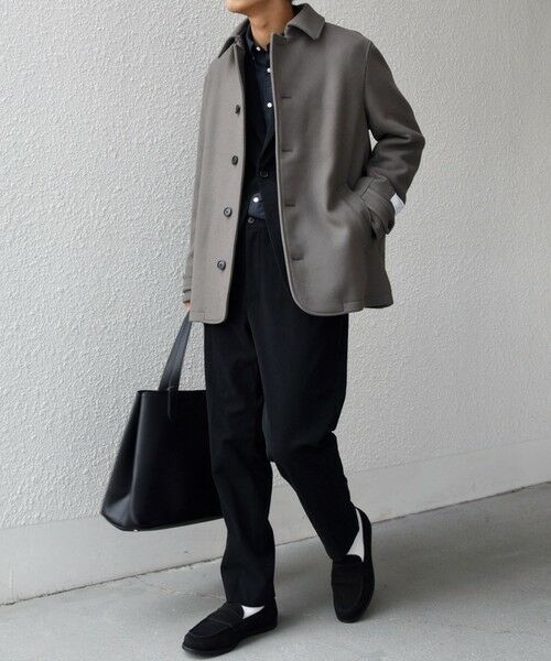 SHIPS / シップス ピーコート | SHIPS any: PURE WOOL MELTON シングル Pコート 25AW◆ | 詳細2